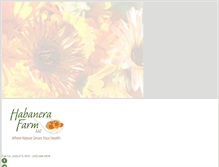 Tablet Screenshot of habanerafarm.com